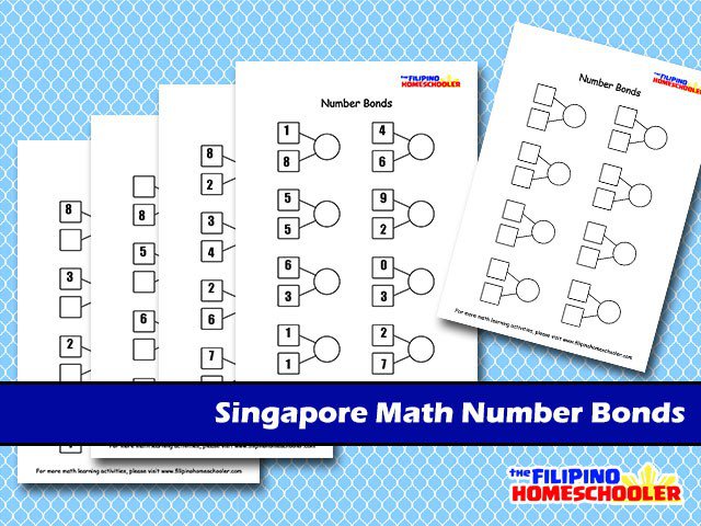 Singapore Math â Number Bonds Worksheets â The Filipino Homeschooler
